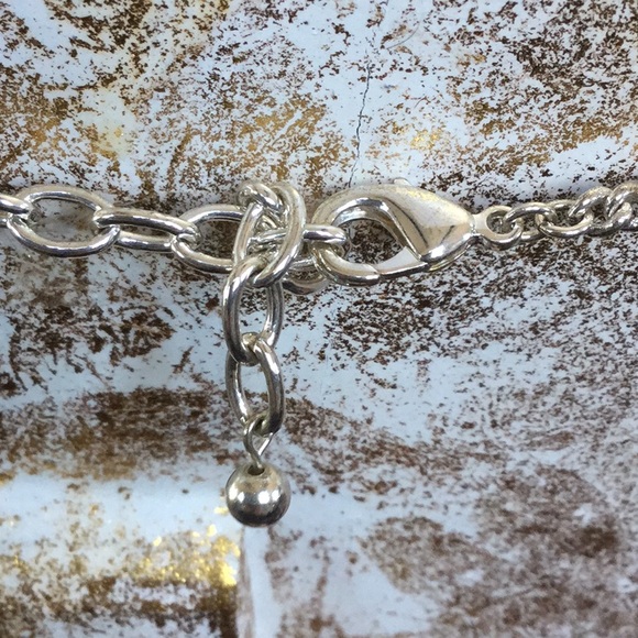 Silver Statement Necklace - Picture 4 of 7